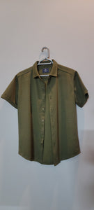 Short-sleeve button-down shirt